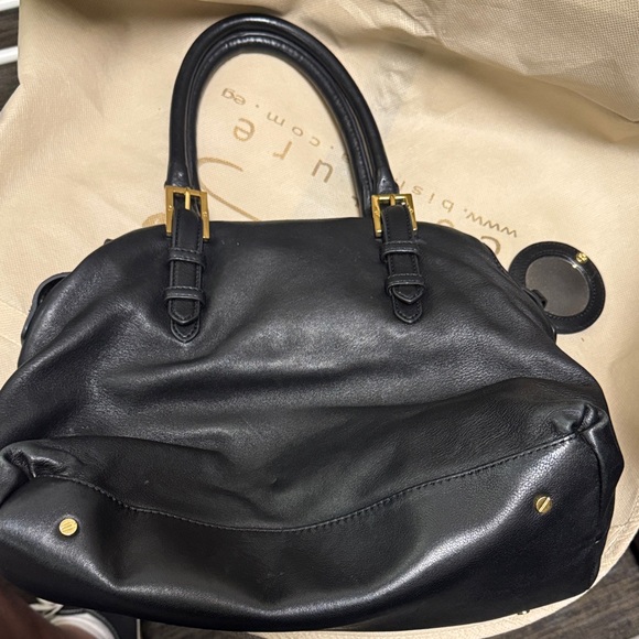 Tory Burch soft black leather satchel - Picture 4 of 5
